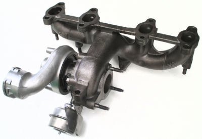 Turboaggregat Seat Alhambara 2.0 TDi 8V - Turbo 5439 988 0060, 03G253010F