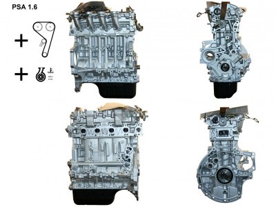 Motor Ford Fusion 1.6 TDCi 90 Hk HHJA, HHJB renoverad bytesmotor