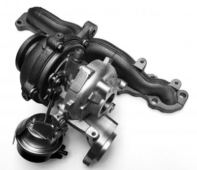 Renoverad turbo - Audi A4/Q5 2.0TDi Motorkod: CJCD, CMFB, CSUA, 04L253019A, Turbo, Turboaggregat, turboladdare, renovera turbo,