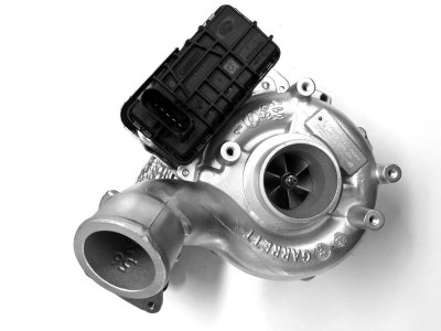 Renoverad turbo - VW Touareg 3.0TDi V6 Motorkod CASA, CCMA, CJGA, CNRB, Turbo, Turboaggregat, turboladdare, renovera turbo, Ny t