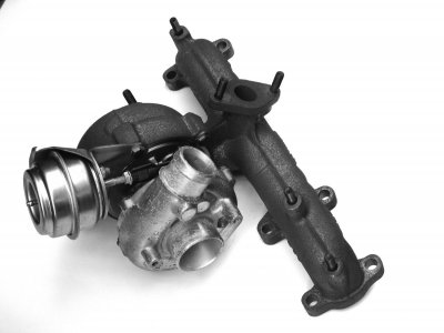 Turboaggregat VW Caddy II 96-04 1.9 TDi - Turbo 712968-5005S, 038253019L