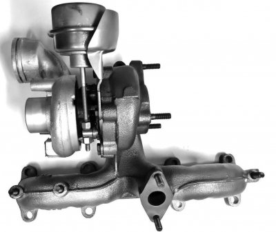 Turboaggregat VW Polo IV 1.9 TDi - Turbo 54399880016, 038253014