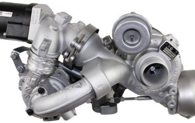 Turboaggregat VW Transporter T5 - Multivan 2.0 BiTDi - Turbo 10009880029, 03L145715